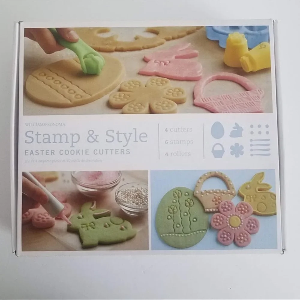 William Sonoma Stamp Style Easter Cookie Cutters